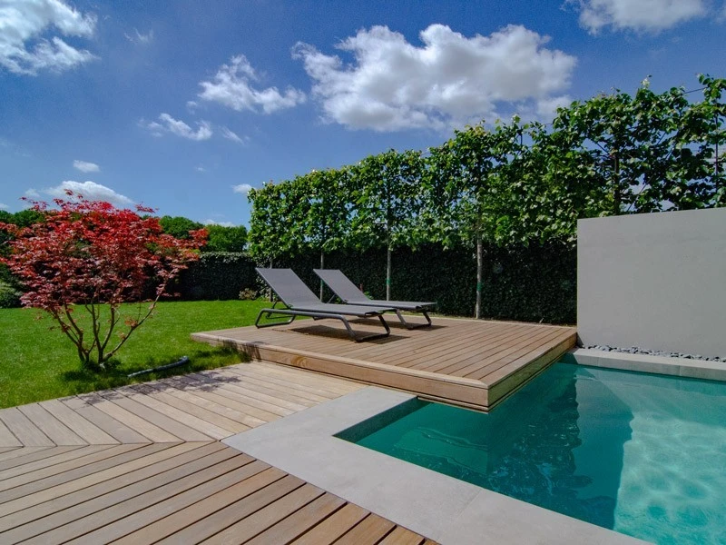 Terrasse bois et plage de piscine pour particuliers et professionnels – WOODPRO – BARTHOMEUF