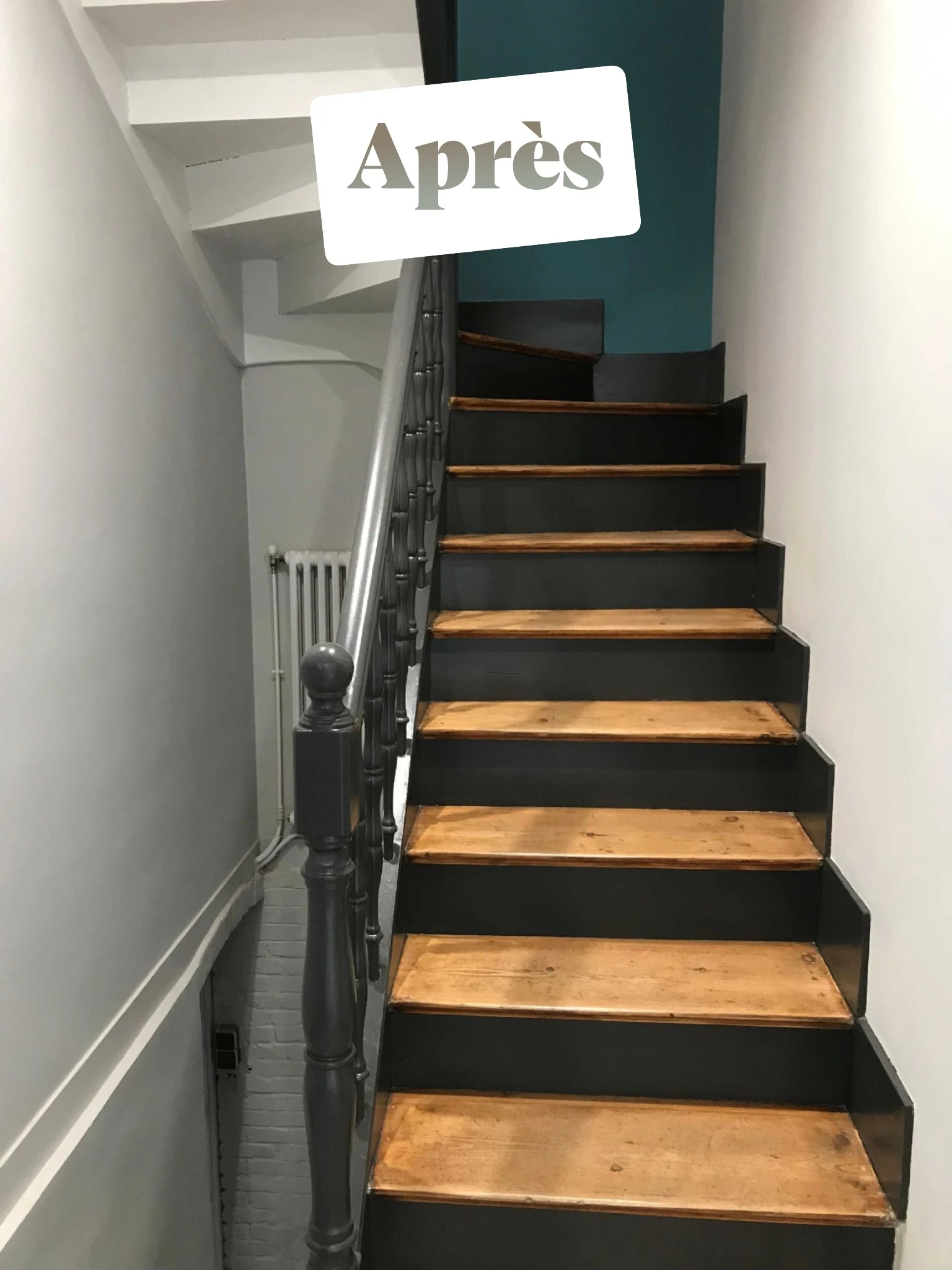 Escalier rénové avec style – Le Havre