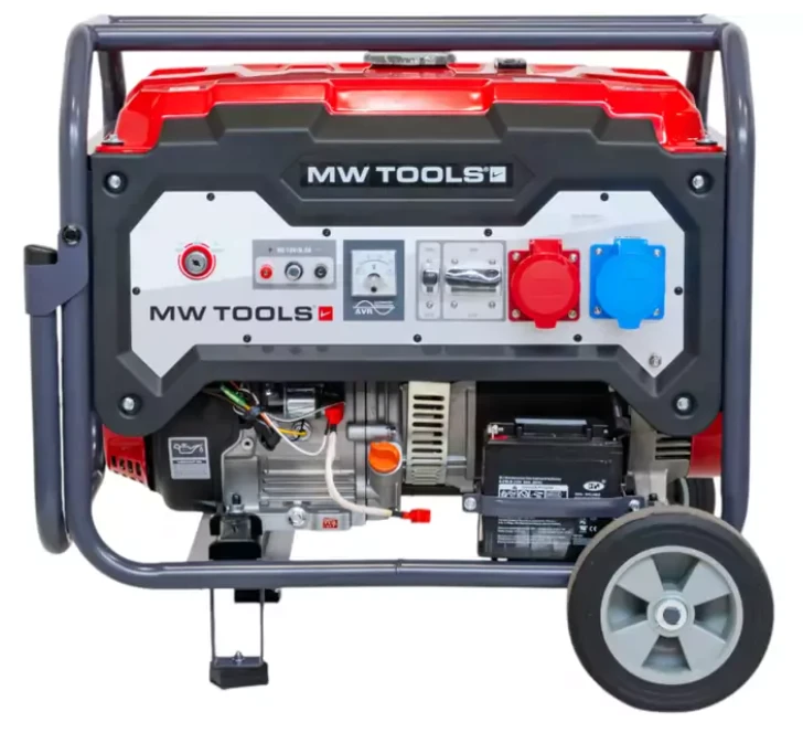 groupe électrogène triphasé 9kw +inverseur de source  triphasé pose inclus