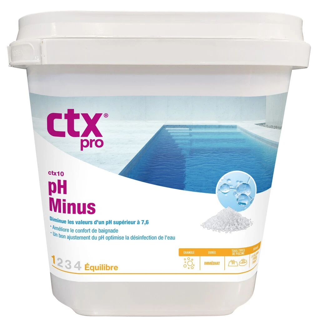 CTX-10 pH Minus granulés