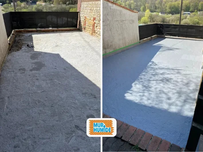 Travaux Étanchéité de toit plat, terrasse et balcon