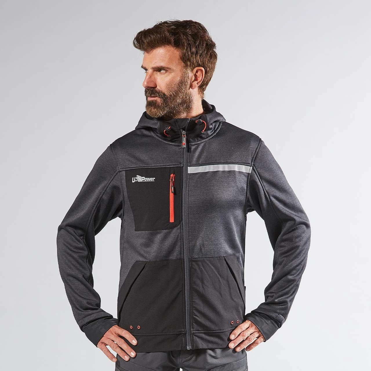 sweat de travail zippé GALAXY