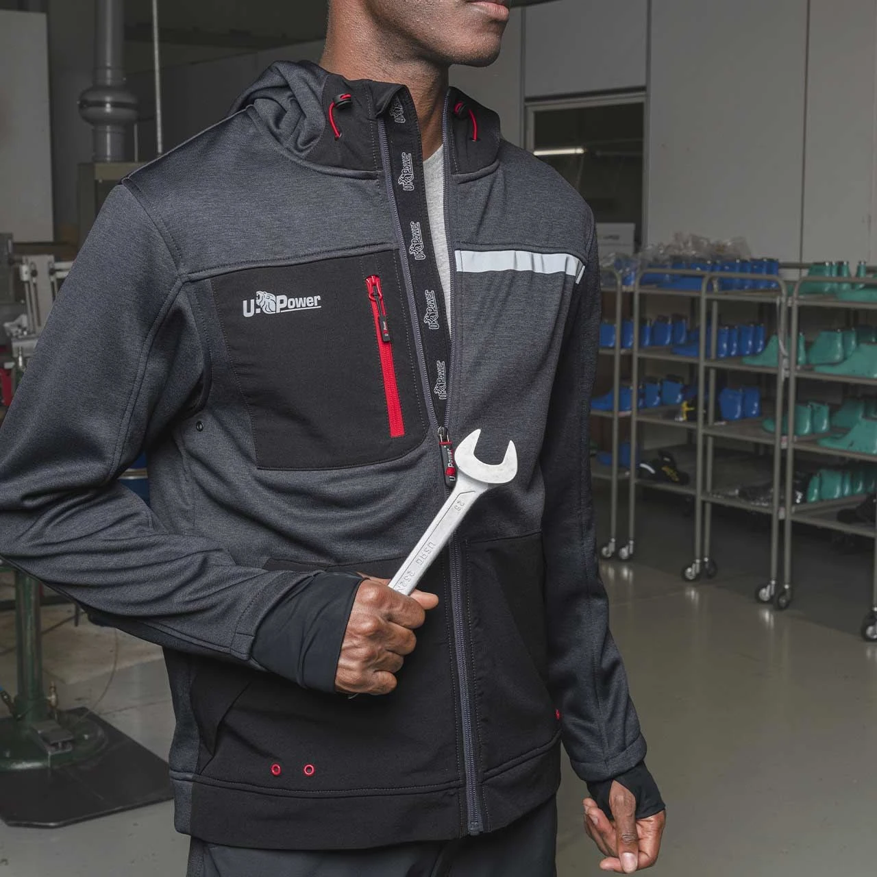 sweat de travail zippé GALAXY