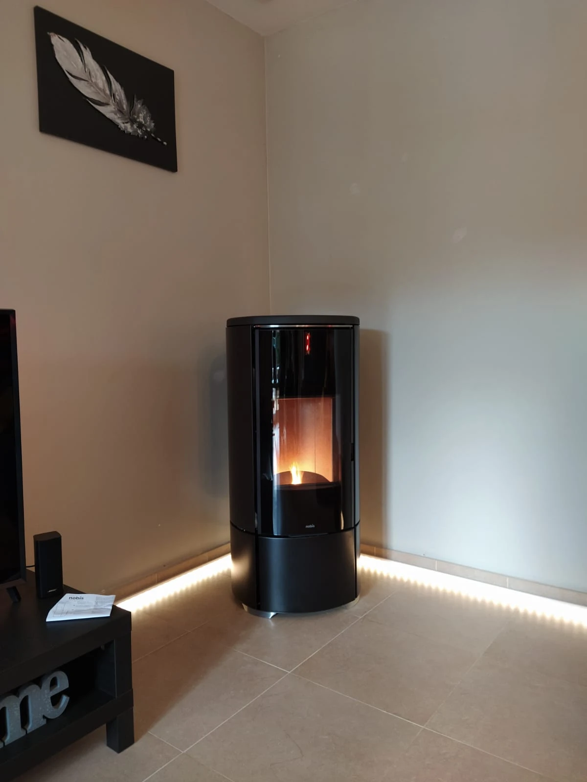 INSTALLATION POELE A GRANULES NOBIS