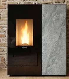 Installation de poêle à granulés Extraflame
