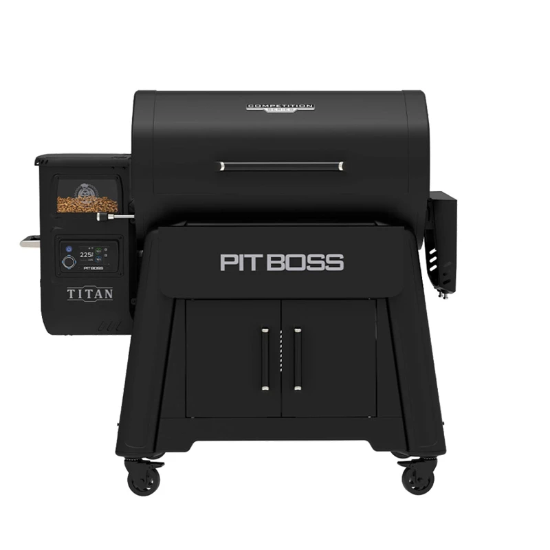 Barbecue fumoir à granulés de bois