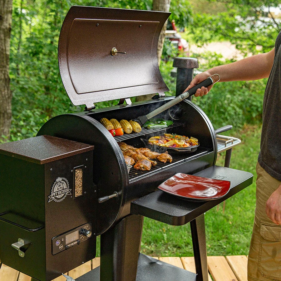Barbecue fumoir à granulés de bois