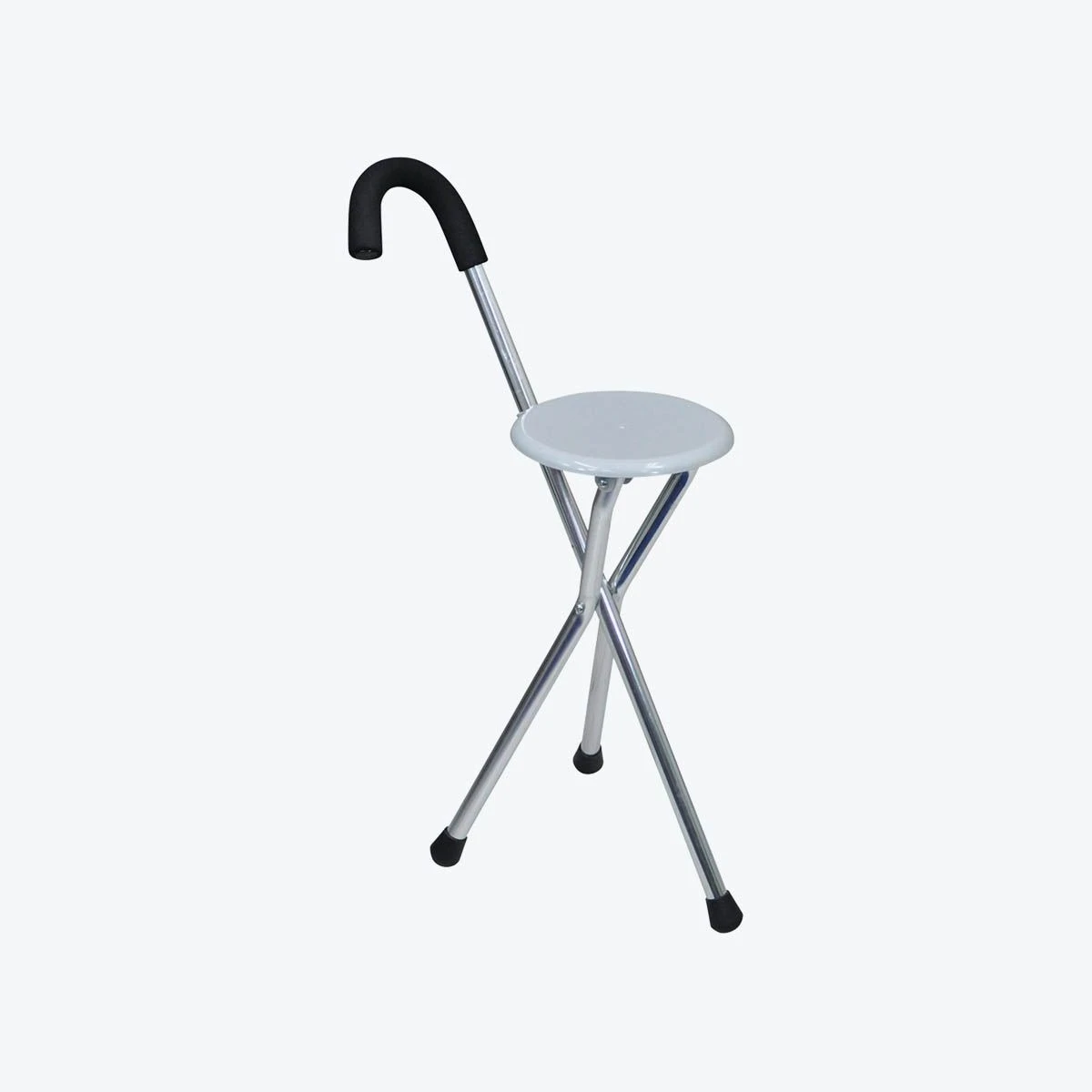 Canne siège pliante