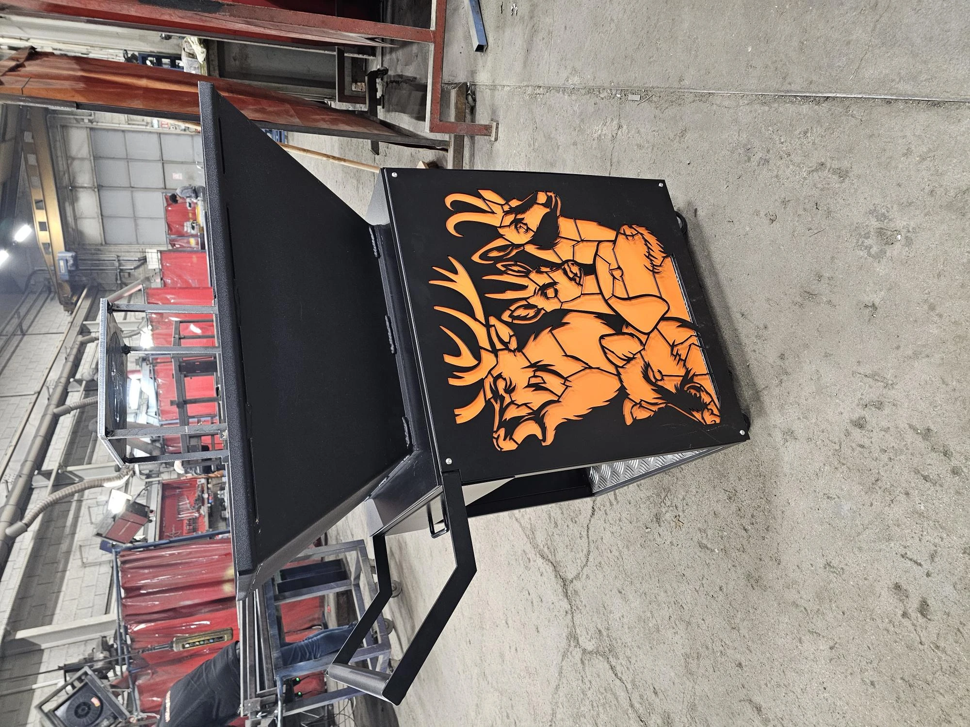 Brasero sur-mesure personnalisable 750mm