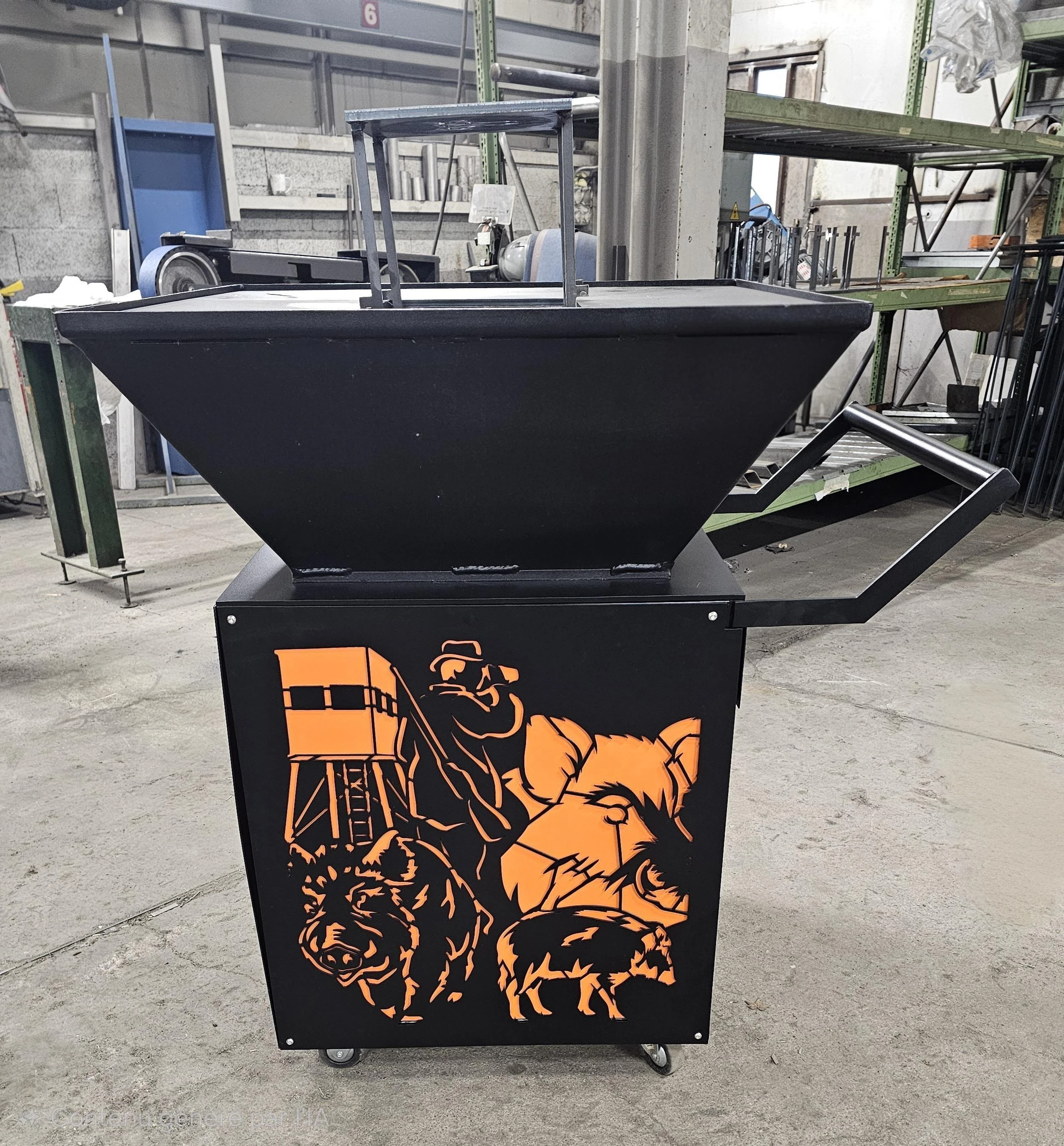 Brasero sur-mesure personnalisable 750mm