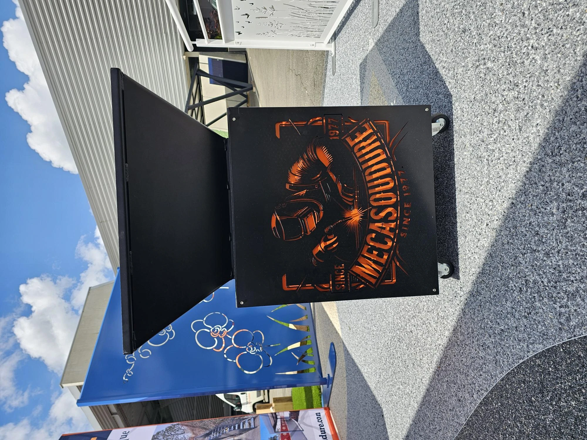 Brasero sur-mesure personnalisable 750mm