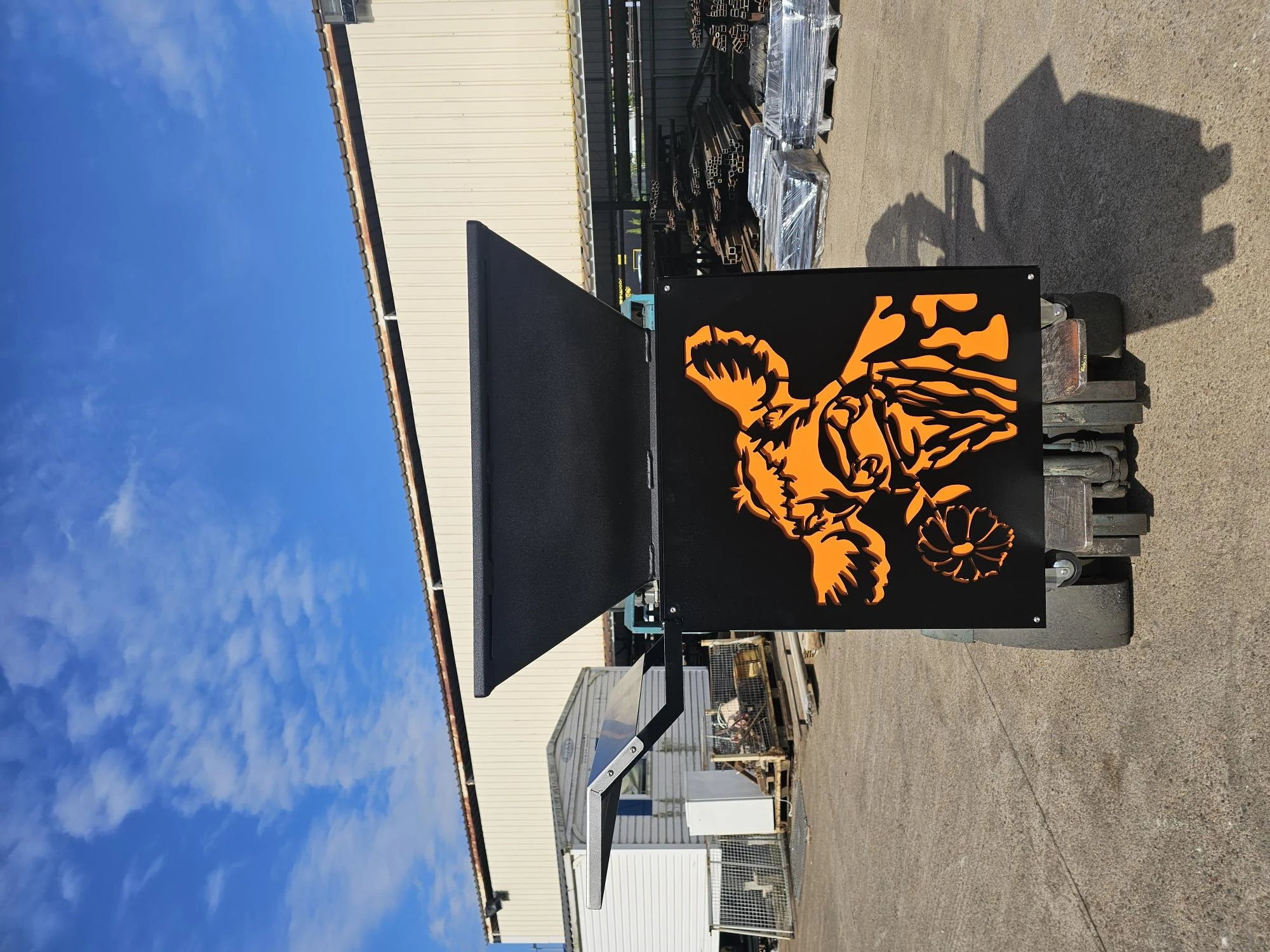 Brasero sur-mesure personnalisable 750mm