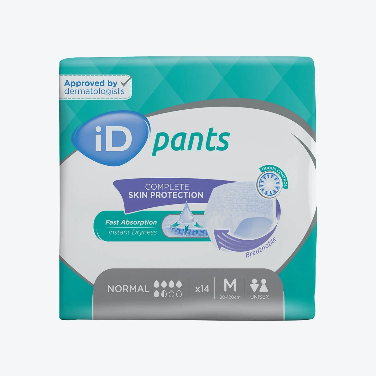 Sous-vêtements absorbants iD Pants Normal - Taille M - Sachet De 14