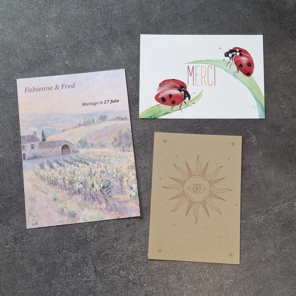 Cartes et invitations personnalisées