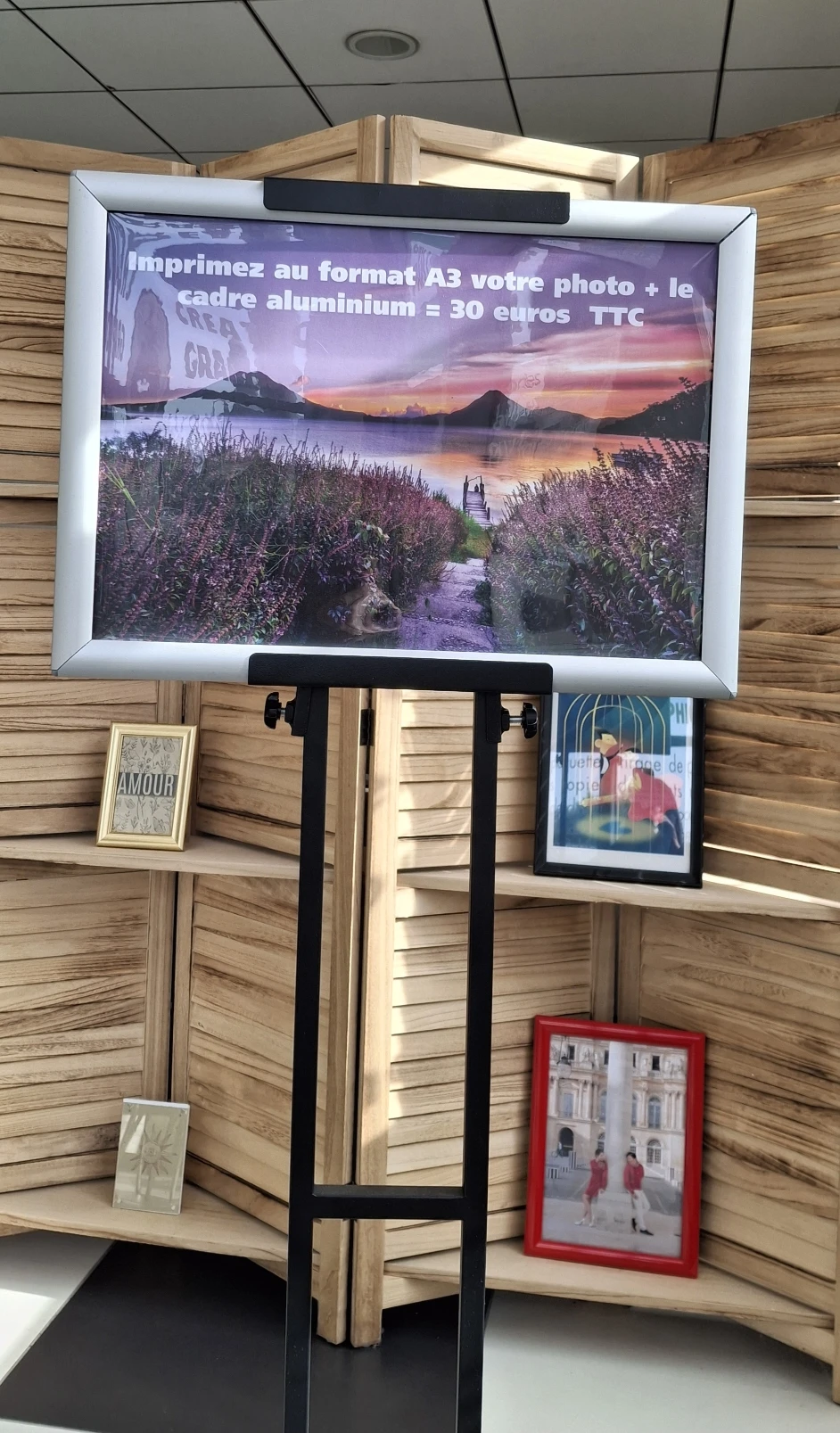 Photos et affiches sous cadre