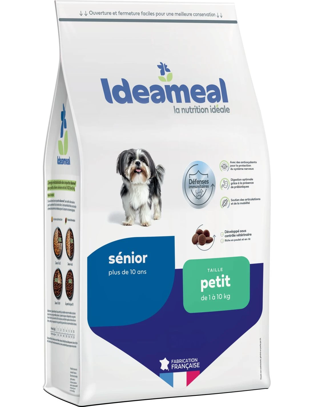 Ideameal Petits Chiens Sénior 3kg