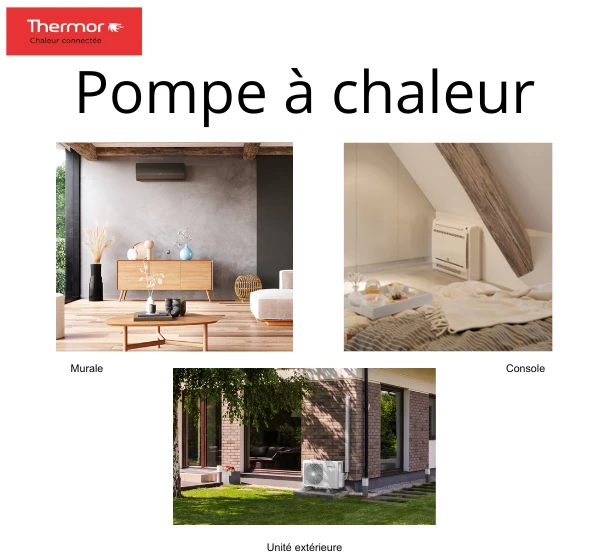 Pompe à chaleur et climatisation réversible