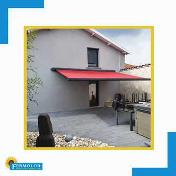 Store coffre intégral de terrasse