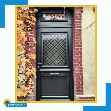 Porte d'entrée aluminium