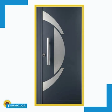 Porte d'entrée aluminium