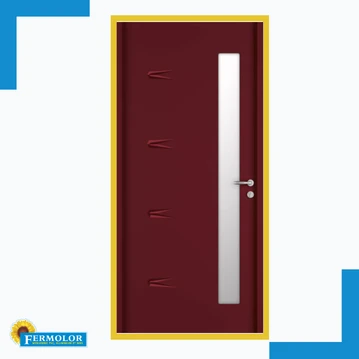 Porte d'entrée aluminium