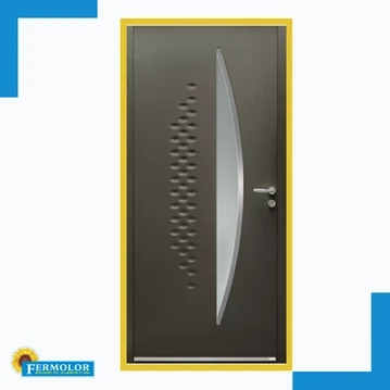 Porte d'entrée aluminium