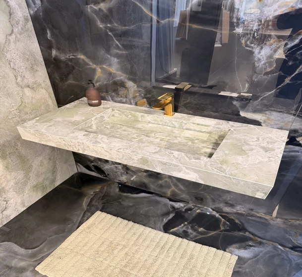 Vasque en céramique sur mesure – Salle de bains design et haut de gamme