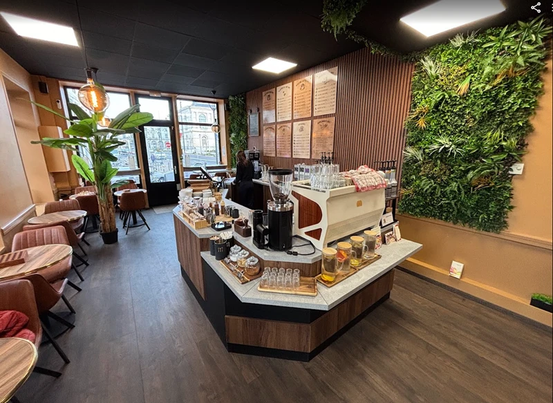 Aménagement d'un coffee shop