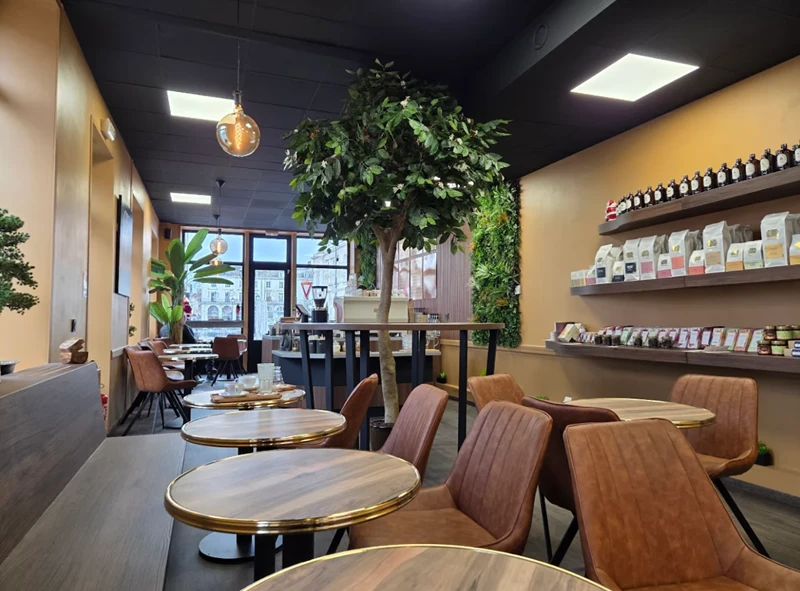 Aménagement d'un coffee shop