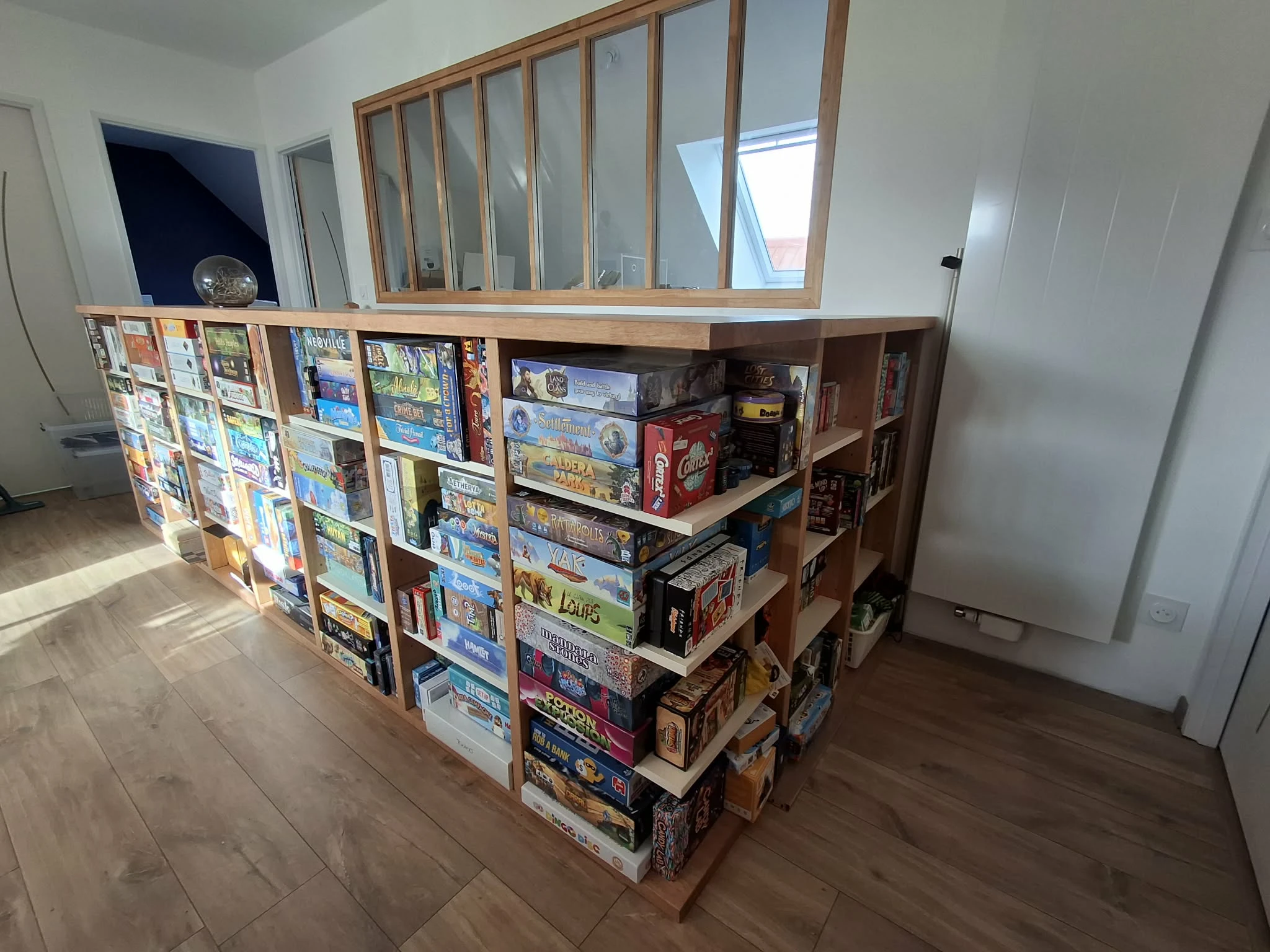 Garde corps bibliothèque