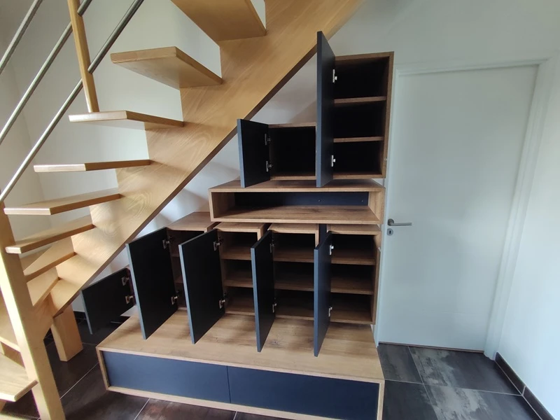 Sous escalier sur mesure