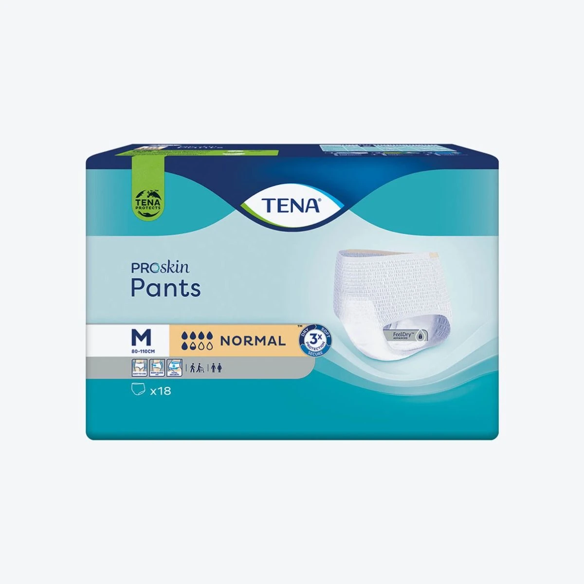 Sous-vêtements TENA Pants Proskin Normal - Taille M - Sachet de 18