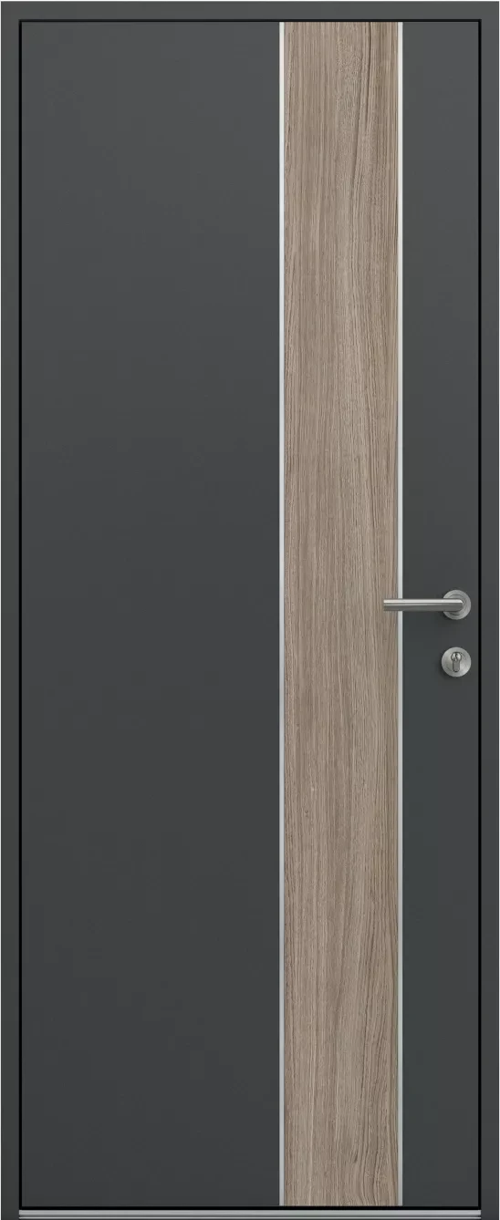 Porte d'entrée aluminium K.Line Silohé