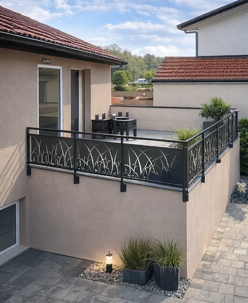 Garde corps Design remplissage déco