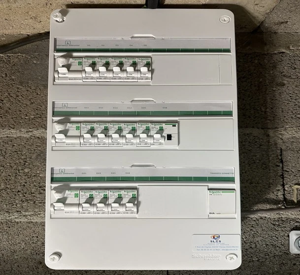 Pose de tableau électrique ⚡
