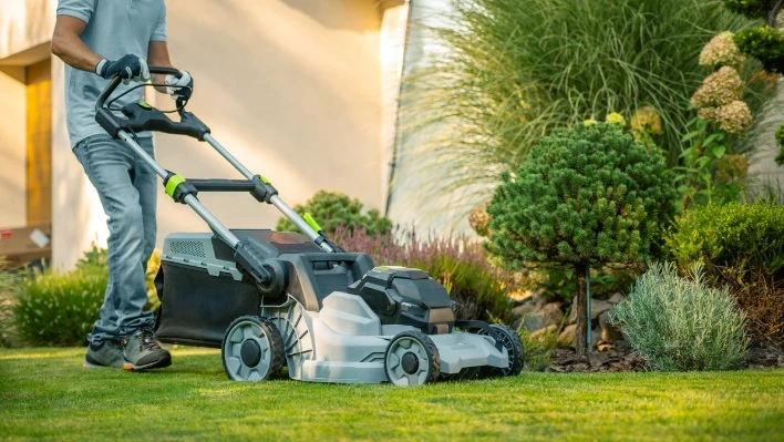 🌿 Tonte de pelouse – Entretien régulier de votre jardin