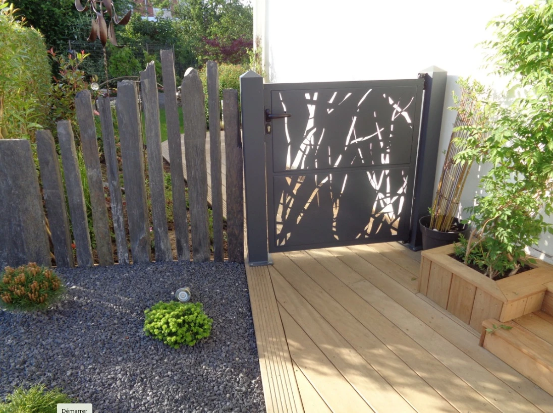 🌿 Installation de claustras – Brise-vue & aménagement extérieur