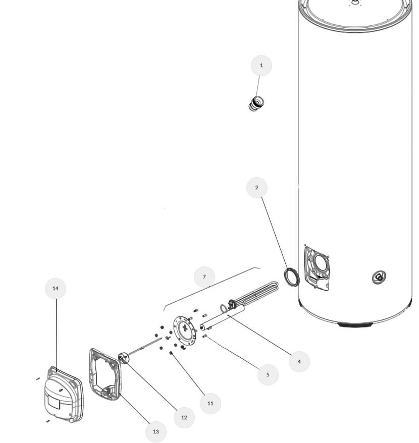 Chauffe-eau électrique blindé - 300l