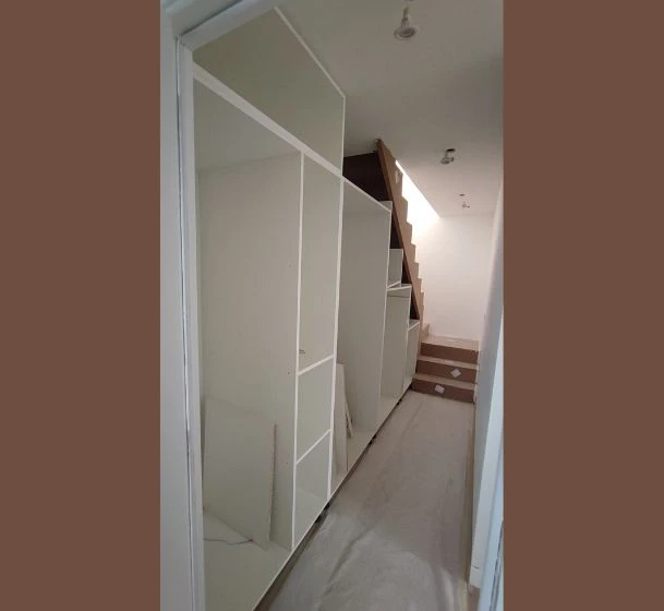 Escalier et dressing