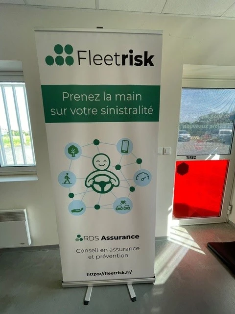 PLV, roll-up et supports événementiels
