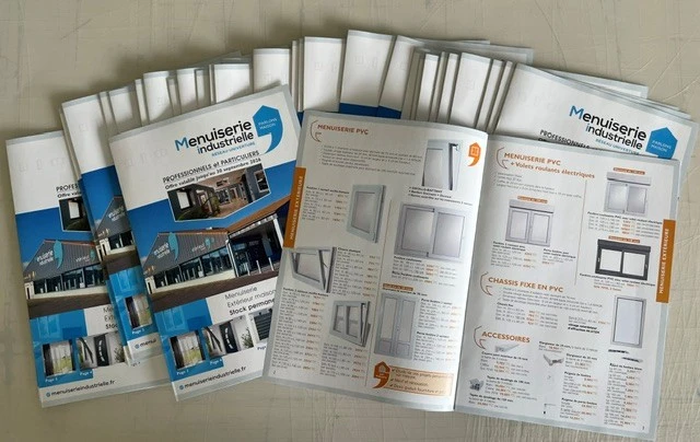 Imprimerie professionnelle – Brochures, dépliants, flyers et supports commerciaux