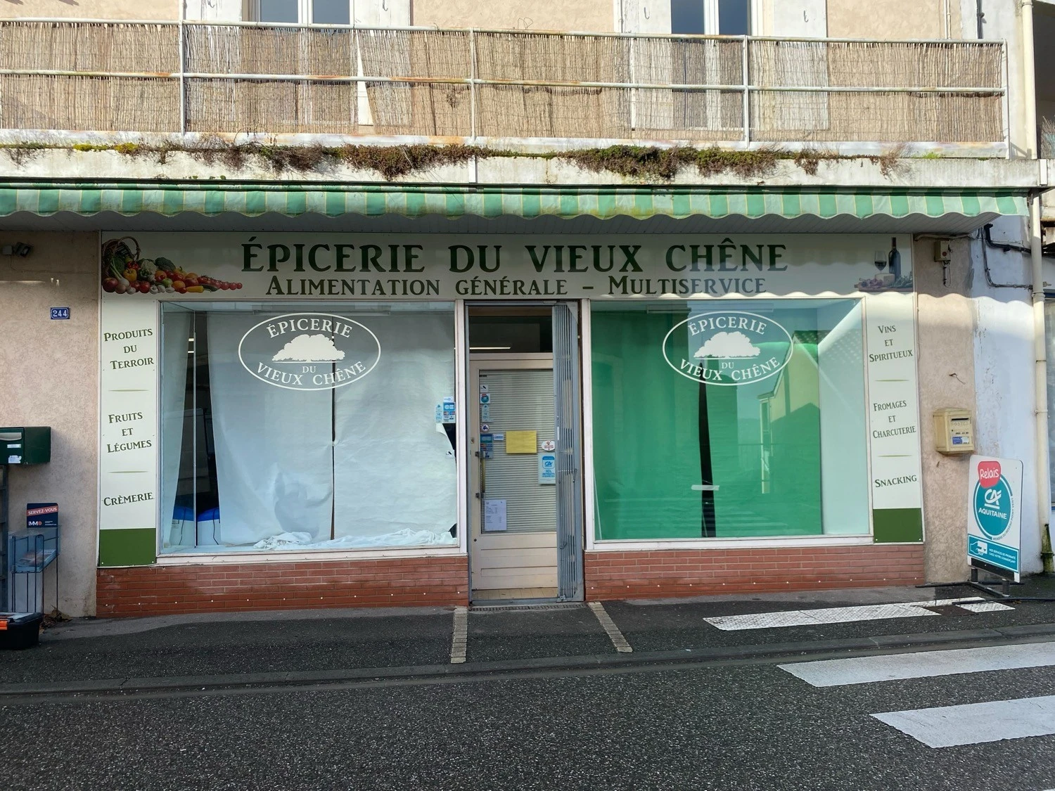 Vitrophanie et habillage vitrine