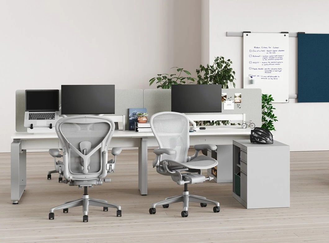 Fauteuil Herman Miller AERON Remastered – Mineral – Taille au choix