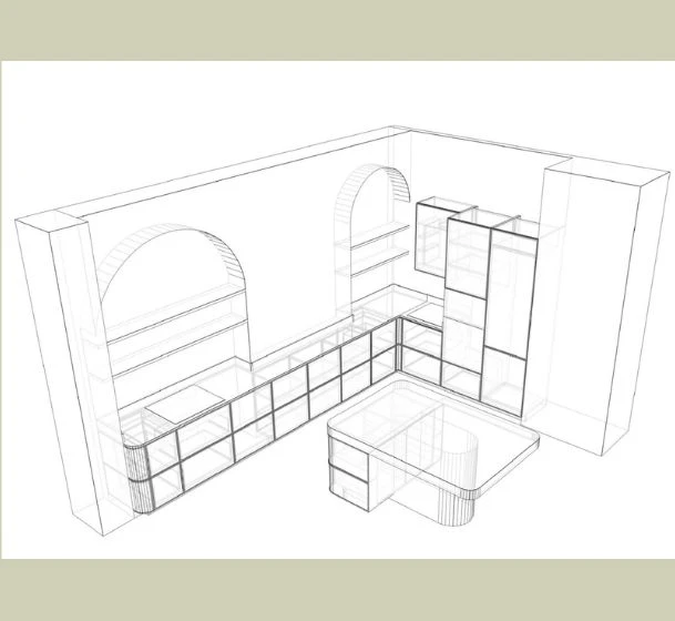 Service de conception et d’usinage numérique, compatible avec toutes les machines CNC, dédié à la fabrication de meubles sur mesure.