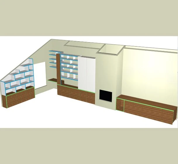 Service de conception et d’usinage numérique, compatible avec toutes les machines CNC, dédié à la fabrication de meubles sur mesure.