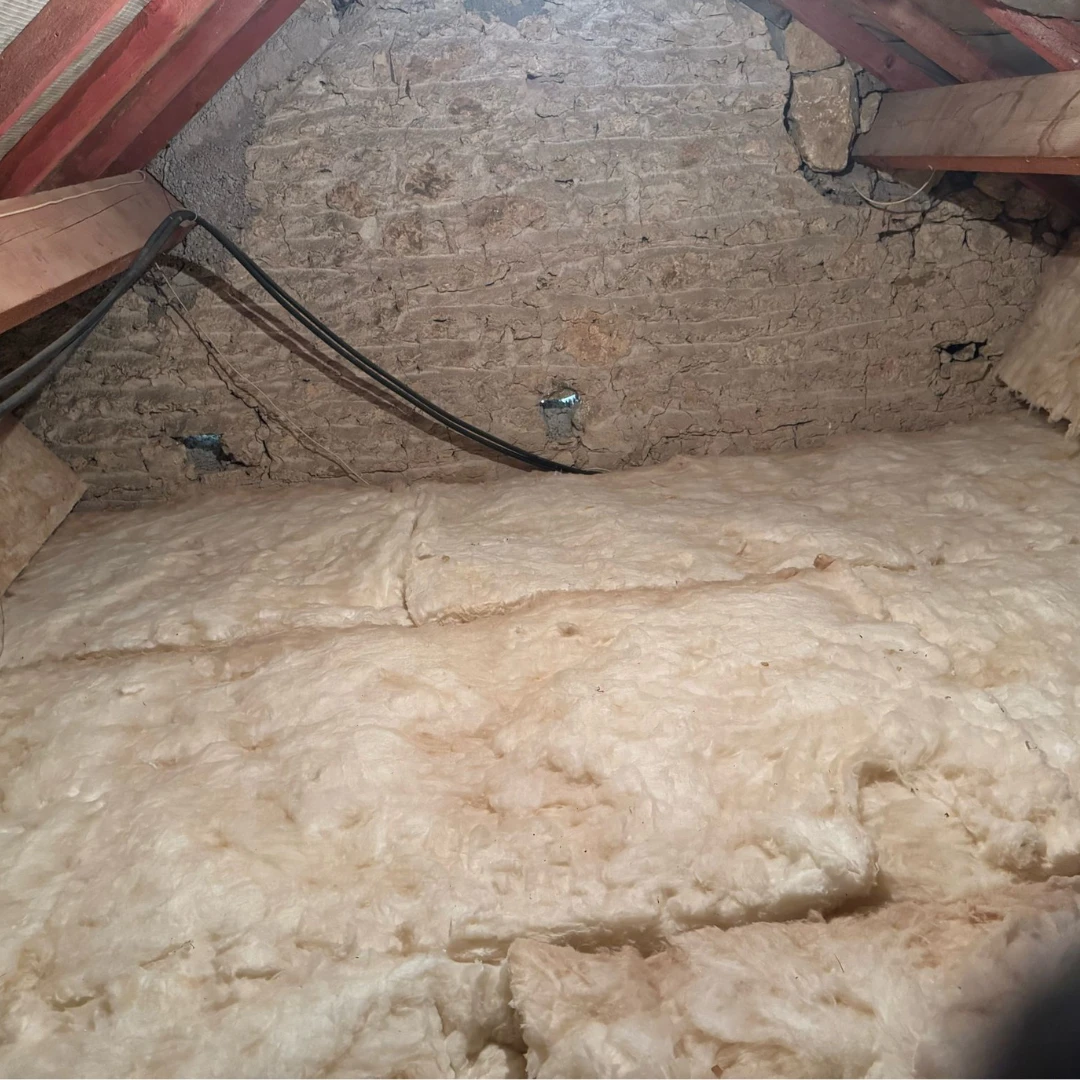 Isolation des combles intérieur