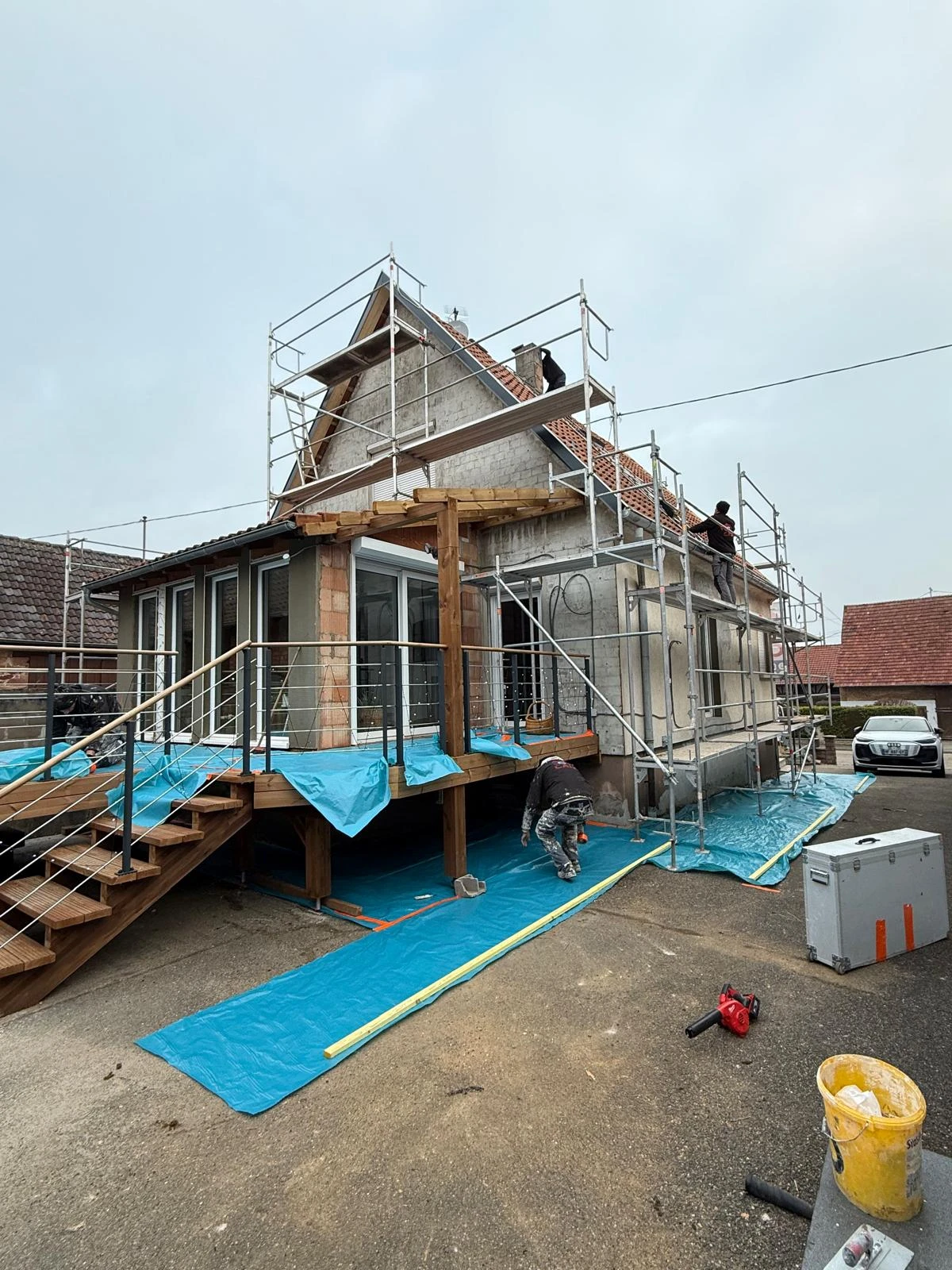 CHANTIER COMPLET SCHLEITHAL STEINSELTZ WISSEMBOURG ROTT