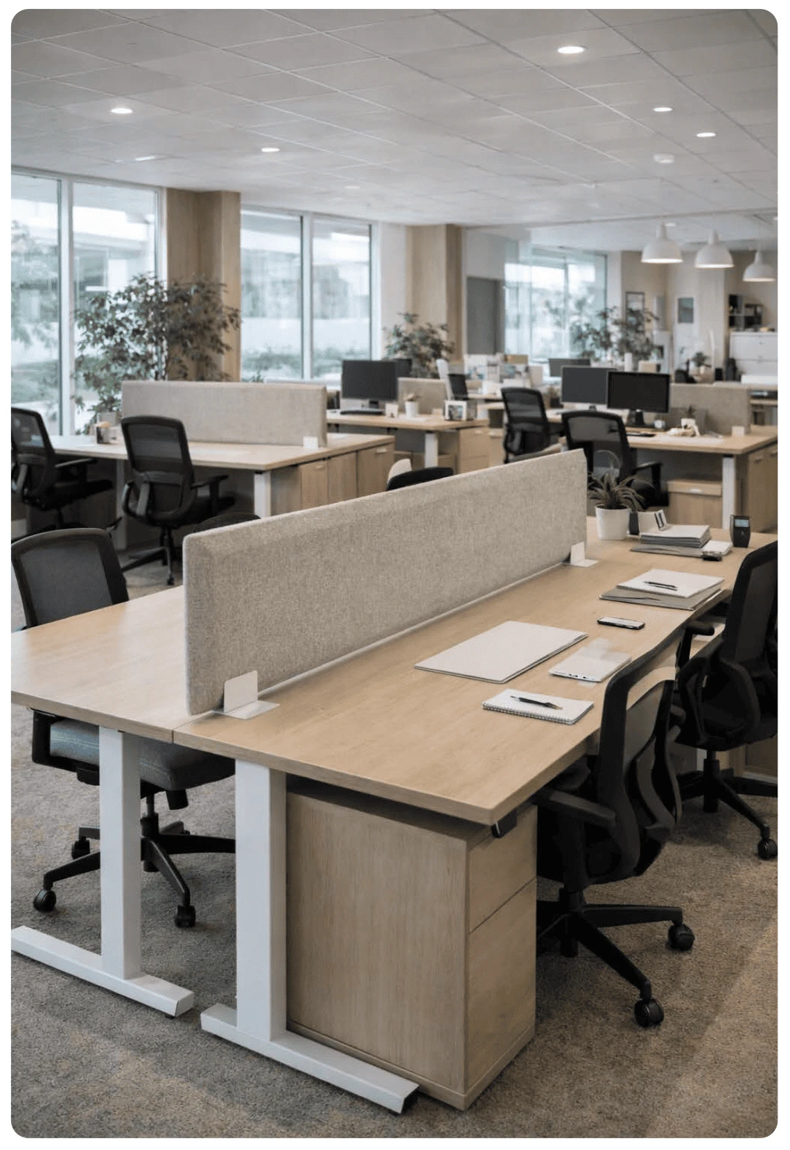 Cloisonnette acoustique - Continuum