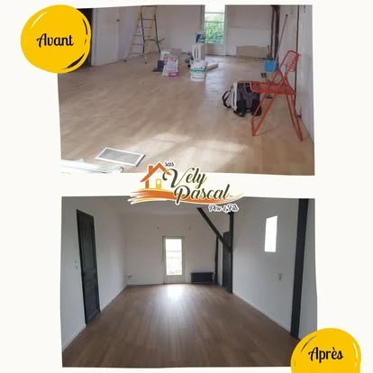 Revêtement de sol PVC clipsé dans l’Aisne (02) – Pose intérieure et extérieure par Vely Pascal Père & Fils