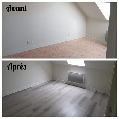 Revêtement de sol PVC clipsé dans l’Aisne (02) – Pose intérieure et extérieure par Vely Pascal Père & Fils